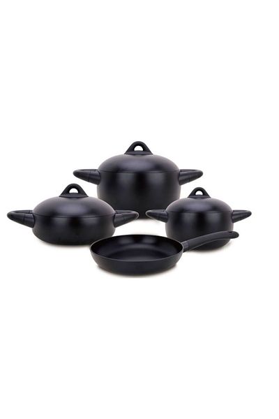 AROW Dolce 7 Piece Cast Pot Set