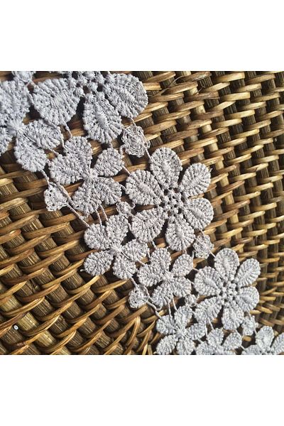 Dost Floral Guipure Lace Width 7 Cm 10 Meters
