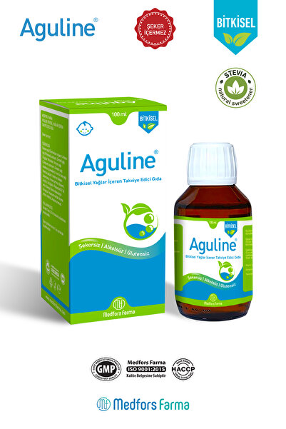 AGULİNE Gaz Giderici Bitkisel Şurup 100 ml