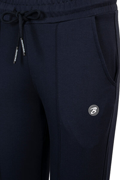 BSM Women's High Quality Pocketed Leg Elastic Grassy Tracksuit Single Bottom