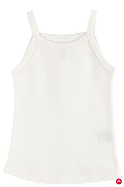 İdilbaby&Mamino IDILBABY&MAMINO Girl's 100% Cotton Undershirt with Rope Strap