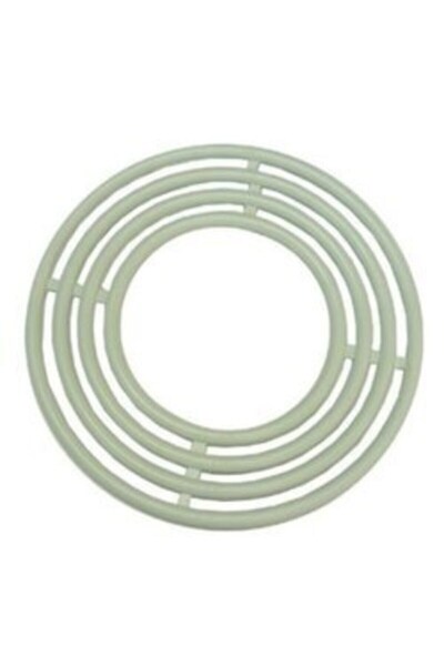 BabyMeva صائدة الأحلام البلاستيكية - مجموعة حلقات مكرامية (4 قطع)