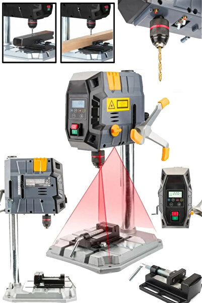 MOONSHOP Bakır Sargı 750 Wat Dijital Ekran Göstergeli Profesyonel Sütünlü Mat...