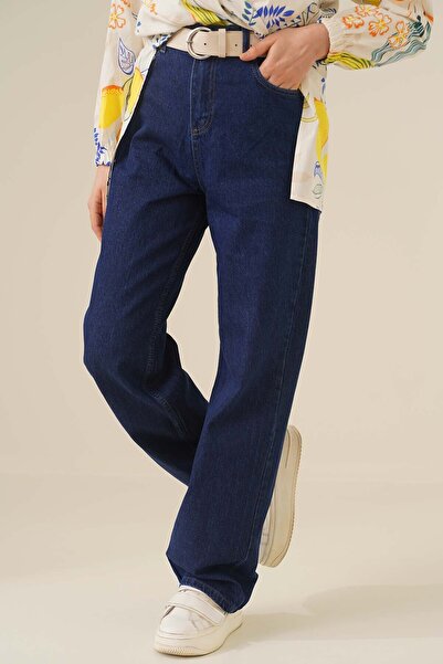 BROSERER Pantaloni de blugi Alisss cu talie înaltă pentru femei, cu picioare ...