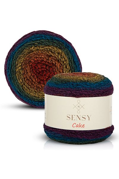 SENSY Cake Knitting Yarn 4 Pieces
