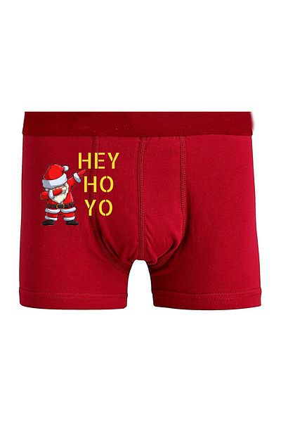 BoxerMasters Red Christmas Gift Santa Claus Boxer