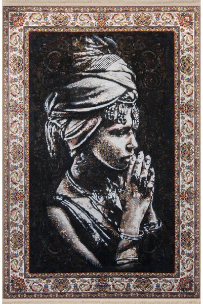 Rugs Modern Halı Δημιουργικό Μοντέρνο Διακοσμητικό Χαλί με Εθνικό Γυναικείο Π...