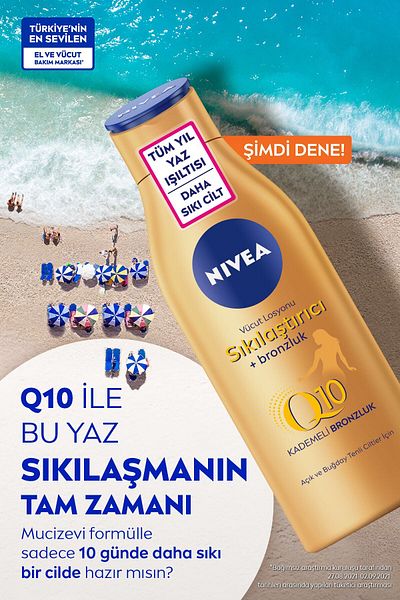 NIVEA Q10 250 Ml Firming Body Lotion - Bronzing in 10 Days