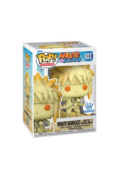 Funko Pop! Naruto Shippuden - Minato Namikaze (Nine Tail Chakra Mode)