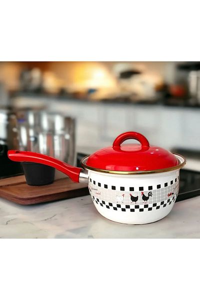 Pembelia Life Rafadan Egg Boiling Pot - Enameled Egg and Sauce Pot