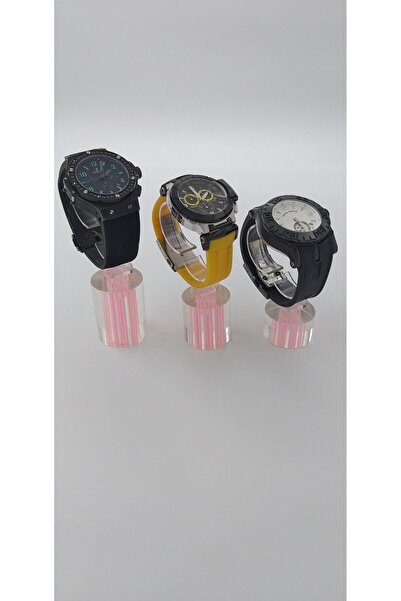 STAND MARKET Saat Standı 3'lü Set Lazer Model Oval Pembe