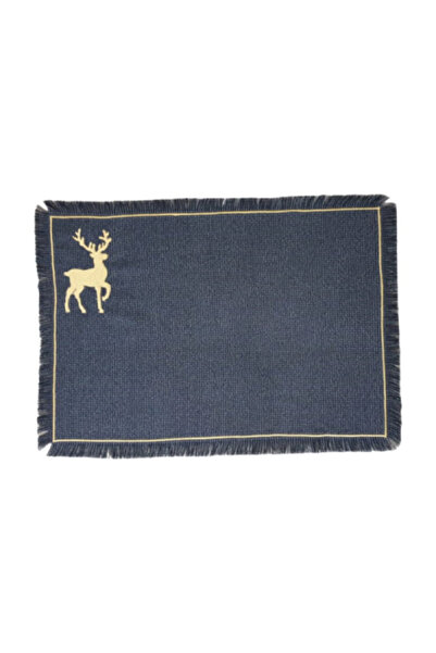 bebekçarşım Κεντημένο με ελάφια 6 τεμαχίων σουπλά