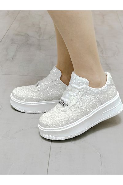 Ayakkabı Tutkusu Stilo ® Pantofi de mireasa cu sclipici Pantofi de mireasa cu sclipici Extreme confortabili Rochie de seara Pantofi sport