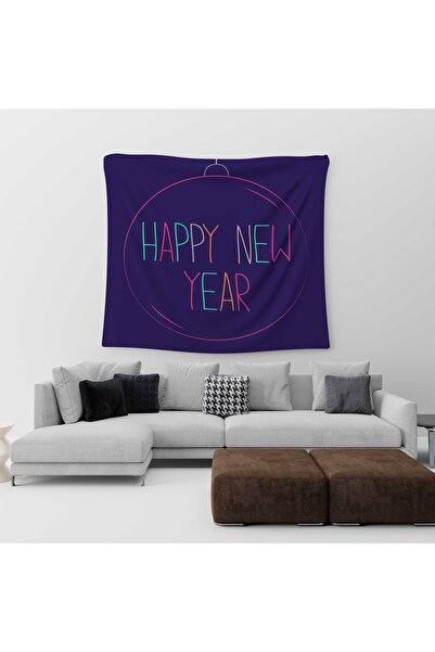 Alban Home Yılbaşı Temalı Dijital Baskı Duvar Örtüsü NW22-TP-78