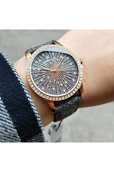 Daniel Klein Deri Kordon Kadın Kol Saati 3 Atm Su Geçirmez Paslanmaz Çelik Ma...