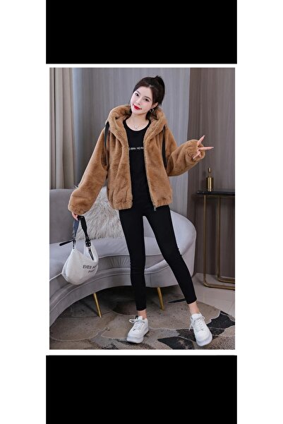 GENÇ MODA سترة ويلسوفت بولو القطيفة