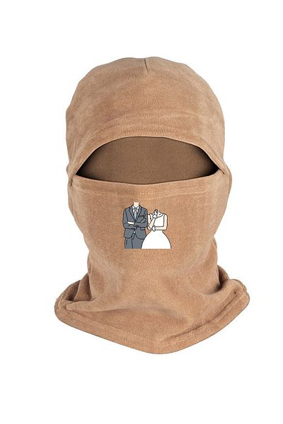 herotasarım Μάσκα γαμπρού Polar Snow Bride - Bll4847