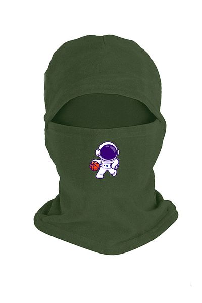 herotasarım Αστροναύτης Μπασκετμπολίστας Fleece Mask - bll4985