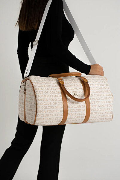 MEGA ÇANTA MEGA POLO Unısex Hostes Valiz Seyahat Tatil Spor Hastane El Ve Omuz Çantası Spor çanta