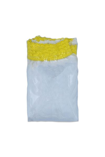 Quik Yellow Cage Tulle Xl Closed Bird Cage Tulle 34x34x90cm