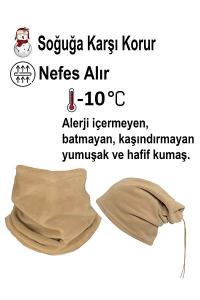 herotasarım Polar Bartman Neck Collar Beret - Bll4546