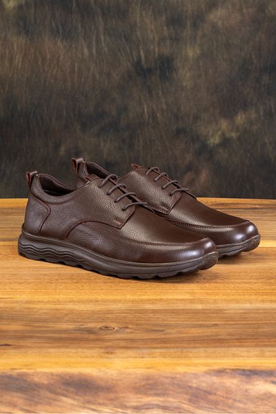 SELİN SOYLU Orthopedic Genuine Leather Men's Shoes, Daily Shoes, Casual Shoes
