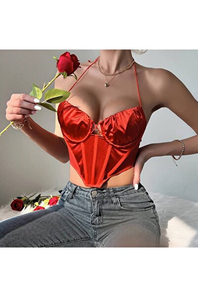 Edam İç Giyim Balenli Kapsız Krop Büstiyer-209