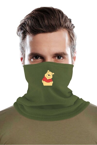 herotasarım Γουίνι το Αρκουδάκι Πολικό Μπερέ με Γιακά - BLL5072