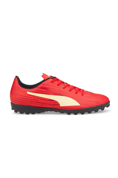 Puma Ghete de fotbal pentru bărbați - Rapido III TT High Risk Red-Fresh Yello...
