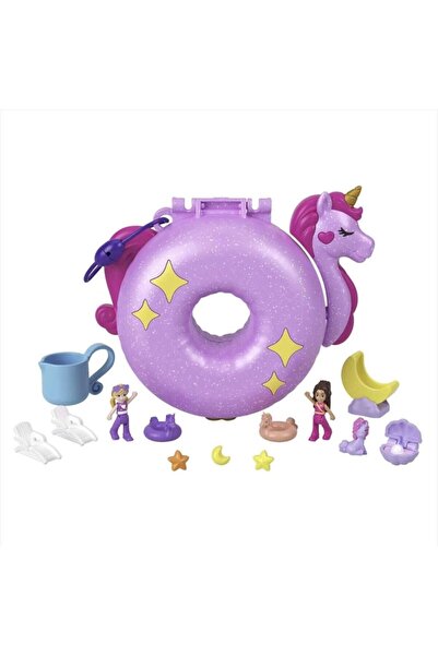 mattel HKV34 Polly Pocket Unicorn Temalı Oyun Seti