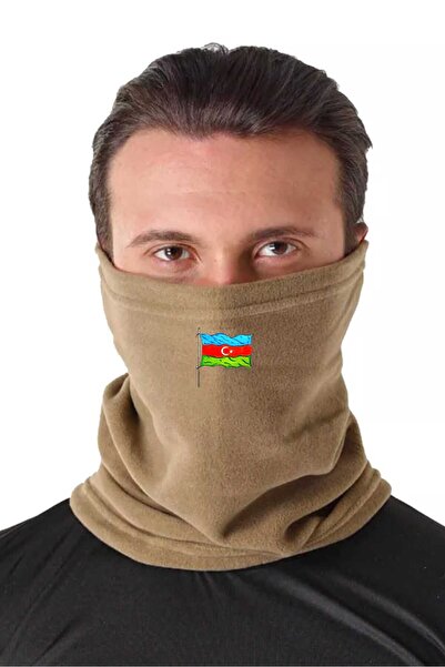 herotasarım Guler polar cu steagul Azerbaidjanului - Beretă bll4589