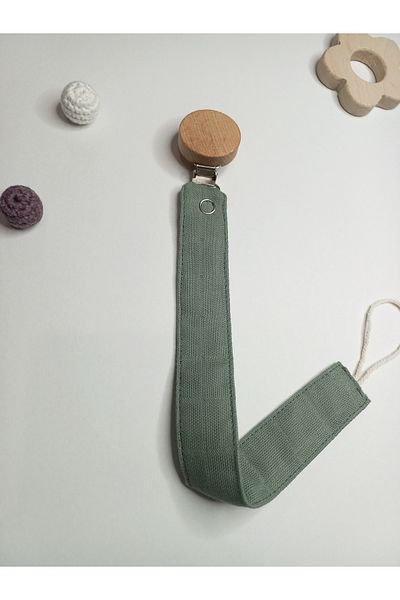 sbbaby Pacifier Chain with Wooden Clip