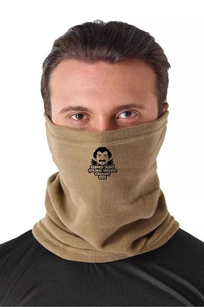 herotasarım Γιακάς λαιμού Fleece Müslüm Gürses Beanie - bll4946