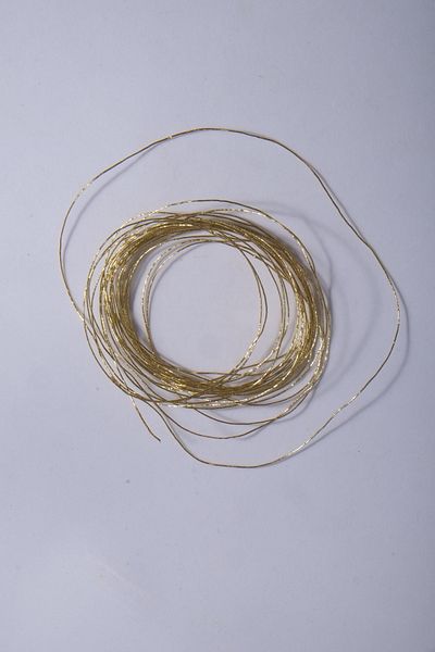 Eskişehir hobi sanat Ασημί Στολίδι Χριστουγεννιάτικο Δέντρο Σχοινί Διακοσμητικό Σχοινί Αυτοκόλλητο Σχοινί Λεπτό 0,45 mm 5 μέτρα