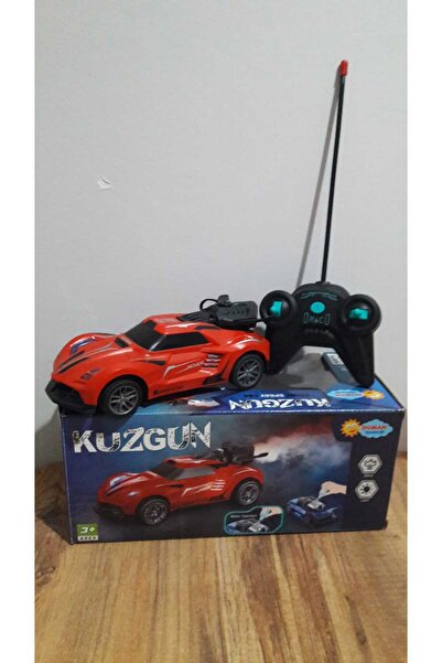 Duman Uzaktan Kumandalı Şarjlı Duman Atan Işıklı Araba Kuzgun Full Fonksiyon 1/20 Ölçek