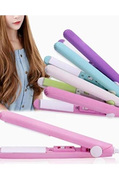 DEMPOWER Seyahat Tipi Mini Saç Düzleştirici-Pembe