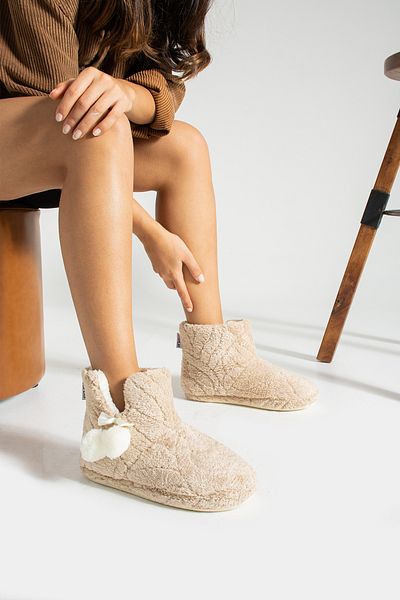 RedPlay Γυναικείες χειμερινές παντόφλες Home Boots Velsoft με σχέδια