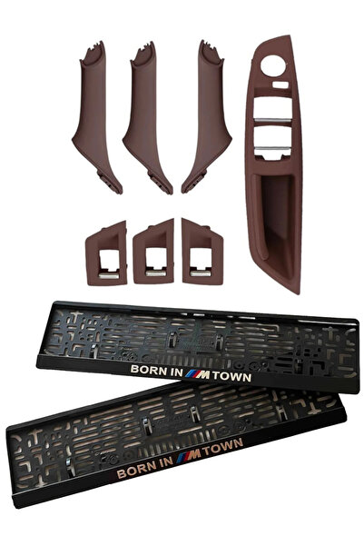 MM Performance Store Bmw F10 5 Serisi 2011-2016 Taba Renk Iç Kapı Kolu Ve Cam...