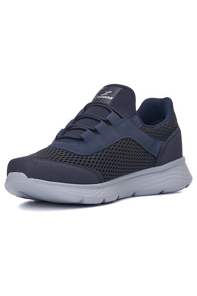 İmerShoes Pantofi pentru bărbați pentru adulți, albastru bleumarin - mărime mare, șireturi din cauciuc, respirabil 110