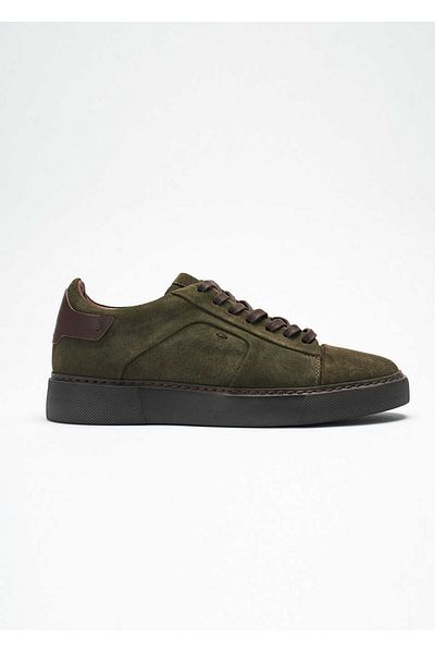 Boris Becker Khaki Color Sneakers