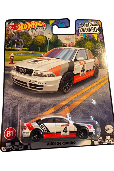 HOT WHEELS AUDI S4 QUATTRO Boulevard 1:64 Ölçek Hotwheels Premium