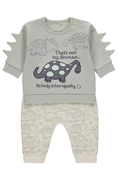 Babies Design Store That's Not My Dinosaur Boy's Top and Bottom Set