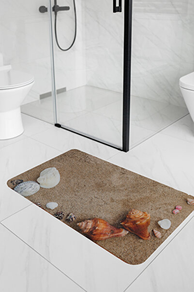 minufco سجادة حمام من ثلاث طبقات ماصة للماء منقوشة ثلاثية الأبعاد ومناسبة للا...