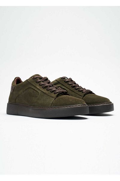 Boris Becker Khaki Color Sneakers