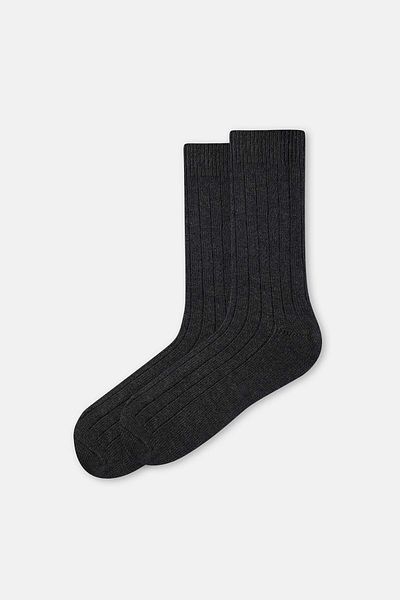 Dagi Anthracite Men's Premium Bamboo Winter Socks