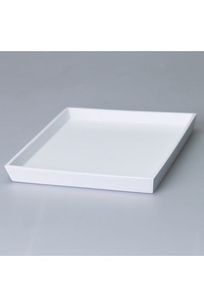 Selim Diora Square Small Tray White