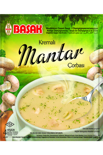 BAŞAK Hazır Çorba-Kremalı Mantar 60 gr. 12 adet
