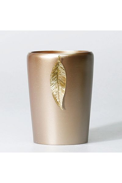 Selim Θήκη οδοντόβουρτσας Leaf Mink Gold
