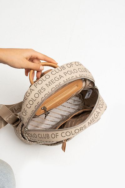 YOGII Γυναικείο σακίδιο πλάτης Devon Model Αδιάβροχο τεχνητό δέρμα Επτά διαφορετικές επιλογές χρωμάτων Vip