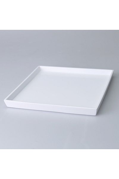 Selim Diora Square Large Tray White
